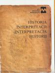 HISTORIA INTERPRETACJI INTERPRETACJA HISTORII NOWA w sklepie internetowym otoksiazka24.pl