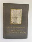 Historia literatury polskiej Julian Krzyżanowski s w sklepie internetowym otoksiazka24.pl