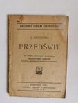 Przedświt Zygmunt Krasiński 1916 w sklepie internetowym otoksiazka24.pl