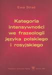 Kategoria intensywności we frazeologii języka NOWA w sklepie internetowym otoksiazka24.pl