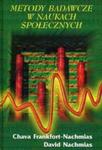 Metody badawcze w naukach społecznych Nachmias w sklepie internetowym otoksiazka24.pl