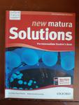 NEW MATURA SOLUTIONS PRE-INTERMEDIATE STUDENT'S BO w sklepie internetowym otoksiazka24.pl