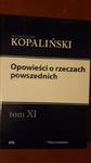 KOPALIŃSKI OPOWIEŚCI O RZECZACH POWSZEDNICH NOWA w sklepie internetowym otoksiazka24.pl