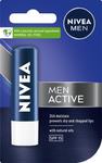 Nivea Lip Care MEN ACTIVE Pomadka ochronna SPF 15 for men 4.8g w sklepie internetowym  BIOKORD 