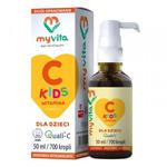 Witamina C Kids, Quali-C, Krople, MyVita, 50ml w sklepie internetowym  BIOKORD 