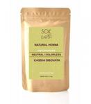 Naturalna Henna Indyjska Cassia (BEZBARWNA), Soil & Earth, 100g w sklepie internetowym  BIOKORD 