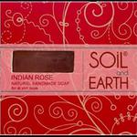 Indyjska Róża Orientalne Naturalne Mydło, Soil & Earth, 125g w sklepie internetowym  BIOKORD 