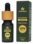 Olej Konopny Broad Spectrum 10% + 2% CBN, Hempking, 10ml w sklepie internetowym  BIOKORD 