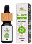 Olej Konopny 5% - 500mg, Hempking, 10ml w sklepie internetowym  BIOKORD 