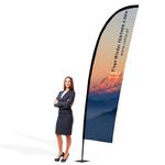 Wydruk do flagi reklamowej Winder 4,06m Feather w sklepie internetowym Retio.pl