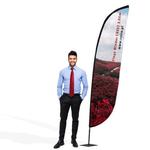 Wydruk do flagi reklamowej Winder 3,05m Crest w sklepie internetowym Retio.pl
