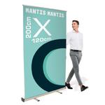 Rollup Mantis 120 x 200 cm stojak reklamowy rozwijany z opcją wydruku w sklepie internetowym Retio.pl