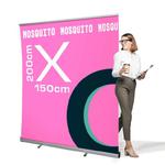 Rollup Mosquito 150 x 200 cm stojak reklamowy jak Ścianka Reklamowa rozwijany z opcją wydruku w sklepie internetowym Retio.pl