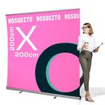 Rollup Mosquito 200 x 200 cm stojak reklamowy jak Ścianka Reklamowa rozwijany z opcją wydruku w sklepie internetowym Retio.pl