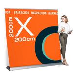 Rollup Barracuda 200 x 200 cm stojak reklamowy rozwijany z opcją wydruku w sklepie internetowym Retio.pl