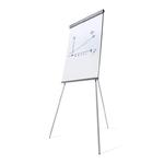 Flipchart magnetyczny SCRITTO® Standard 68 x 100 cm stojak z tablicą magnetyczną suchościeralną mobilny flipchart stojak do postawienia z tablicą do pisania z regulowanymi nogami z możliwością w sklepie internetowym Retio.pl