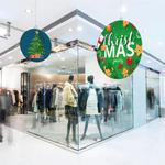 Świąteczna bombka reklamowa ozdoba świąteczna 2D Ø 150 cm w sklepie internetowym Retio.pl