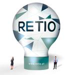 Balon reklamowy pneumatyczny 10m z nadrukiem indywidualnym - Standard z szyjką w sklepie internetowym Retio.pl