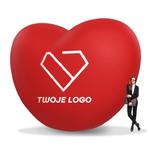 Dmuchane Serce 3m pneumatyczne z nadrukiem indywidualnym Logo na Walentynki, wesele oraz ślub w sklepie internetowym Retio.pl