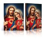 Ikona religijna Serce Maryi i Serce Jezusa z certyfikatem w sklepie internetowym e-Dewocjonalia.eu