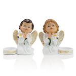 Świecznik - aniołek - IHS - pamiątka - Pierwsza Komunia Święta w sklepie internetowym e-Dewocjonalia.eu
