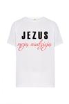 Koszulka z nadrukiem religijnym - Jezus Moją Nadzieją w sklepie internetowym e-Dewocjonalia.eu