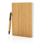 Bambusowy notatnik A5 z bambusowym długopisem w sklepie internetowym PlanetShop.pl