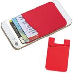 Pokrowiec na kartę do smartfona Bodeaux kolor czerwony w sklepie internetowym PlanetShop.pl
