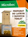 Bros MICROBEC Preparat do Latryn i Suchych Toalet 4x 30g w sklepie internetowym izdrowiej.pl