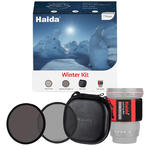 Zestaw zimowy Haida Winter Kit 82mm z opaską grzewczą, filtrami CPL, Mist Black i etui w sklepie internetowym Photo4B