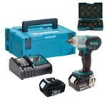 MAKITA DTW251RFJ akumulatorowy kluczyk udarowy 230Nm 1/2" 18V 3.0 Ah Li-Ion LXT + zestaw B-66232 nasadki udarowe 1/2" CR-MO 9szt. w sklepie internetowym Makita Sklep 