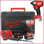 MILWAUKEE M18FPD2-502X + M18CID-0 akumulatorowa wiertarko-wkrętarka udarowa 135Nm + zakrętarka udarowa 180Nm 18V 5,0Ah Li-Ion w sklepie internetowym Makita Sklep 