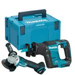 MAKITA DJR188ZJ + DGA504Z BODY zestaw akumulatorowa piła szablasta posuwowa + szlifierka kątowa 125mm 18V Li-Ion LXT w sklepie internetowym Makita Sklep 