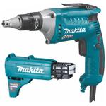 MAKITA FS6300X2 wkrętarka wysokoobrotowa do regipsów płyt gipsowych OSB + przystawka 570W 6000 obr/min w sklepie internetowym Makita Sklep 