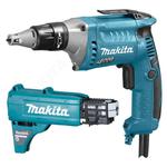 MAKITA FS4300X2 wkrętarka wysokoobrotowa do regipsów płyt gipsowych OSB + przystawka 570W 4000 obr/min w sklepie internetowym Makita Sklep 