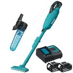 MAKITA DCL280FZ + 191D73-9 akumulatorowy odkurzacz samochodowy 18V Li-Ion BLDC 45W LED + przystawka cyklonowa 400m + 2x 3Ah w sklepie internetowym Makita Sklep 