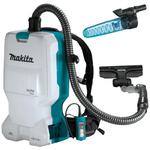 MAKITA DVC660Z BODY + 191D73-9 akumulatorowy odkurzacz plecakowy LXT 18V 95W BLDC filtr HEPA + przystawka cyklonowa z blokadą 400ml w sklepie internetowym Makita Sklep 