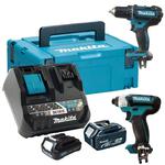 MAKITA DDF482Z wiertarko-wkrętarka 62Nm 18V + MAKITA TD110DZ zakrętarka udarowa 110Nm 1/4" CXT 10.8V + aku. 5Ah + 2.0Ah ładowarka w sklepie internetowym Makita Sklep 