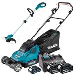 MAKITA DLM432Z + UR100DZ akumulatorowa kosiarka 43cm 50L + podkaszarka CXT 2x aku. 3.0Ah LXT + 1x 2,0Ah CXT w sklepie internetowym Makita Sklep 