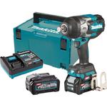 MAKITA TW001GM201 akumulatorowy klucz udarowy 1630Nm / 2000Nm uchwyt kwadratowy 3/4" XGT 40V Max 4,0Ah Max BLDC XPT MAKPAC w sklepie internetowym Makita Sklep 