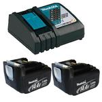 MAKITA BL1430B + DC18RC 3,0Ah 14.4V Oryginalny akumulator 2 szt. + ładowarka 7.2V - 18V Li-Ion do BTD134, BDF343, BPJ140, BVC340, BCL142, BML145 w sklepie internetowym Makita Sklep 