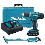 MAKITA DDF453SY1E + DCL182Z akumulatorowa wiertarko-wkrętarka 42Nm + odkurzacz samochodowy 1x 1,5Ah w sklepie internetowym Makita Sklep 