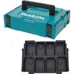 MAKITA 821549-5 + 839742-7 walizka systemowa MAKPAC TYP 1 + wkład na zestaw zasilając (8 akumulatorów LXT 18V 14,4V) w sklepie internetowym Makita Sklep 