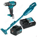 MAKITA CL108FDZ + DF333DZ akumulatorowy odkurzacz samochodowy + wiertarko-wkrętarka 30Nm CXT 10.8V - 12V Max + aku. 4.0Ah w sklepie internetowym Makita Sklep 