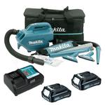 MAKITA CL121DZ akumulatorowy odkurzacz 28W 2x aku. 1.5Ah CXT 10.8V - 12V Max w sklepie internetowym Makita Sklep 