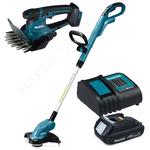 MAKITA DUR181Z + DUM604Z akumulatorowa podkaszarka + nożyce do trawy LXT 18V Li-Ion + 1x 1.5Ah ładowarka w sklepie internetowym Makita Sklep 