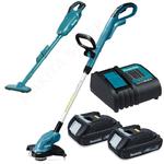 MAKITA DUR181Z + DCL182Z akumulatorowa podkaszarka + odkurzacz samochodowy LXT 18V Li-Ion + 2x 1.5Ah ładowarka w sklepie internetowym Makita Sklep 