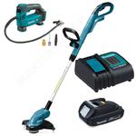 MAKITA DUR181Z + DMP180 akumulatorowa podkaszarka + minikompresor 8,3 bar LXT 18V Li-Ion + 1x aku. 1.5Ah ładowarka w sklepie internetowym Makita Sklep 