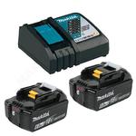 MAKITA POWERSET6002B zestaw zasilający LXT 18V 2x akumulator 6,0Ah + szybka ładowarka w sklepie internetowym Makita Sklep 