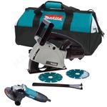 MAKITA SG1251B + GA5030R bruzdownica 125mm 1400W + szlifierka kątowa 125mm 720W w torbie w sklepie internetowym Makita Sklep 